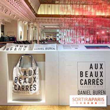 Aux Beaux Carrés, l'exposition de Daniel Buren au Bon Marché Rive Gauche  - image00043