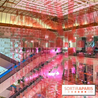 Aux Beaux Carrés, l'exposition de Daniel Buren au Bon Marché Rive Gauche  - image00045