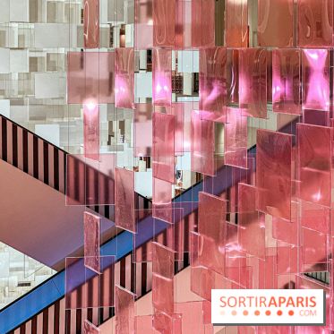 Aux Beaux Carrés, l'exposition de Daniel Buren au Bon Marché Rive Gauche  - image00046