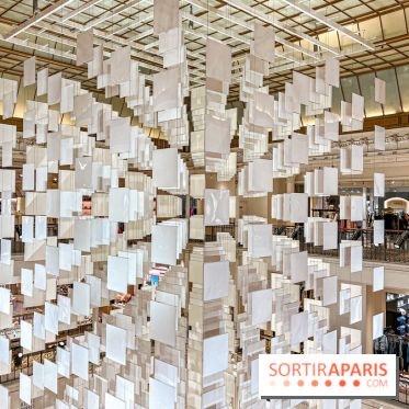Aux Beaux Carrés, l'exposition de Daniel Buren au Bon Marché Rive Gauche  - image00053