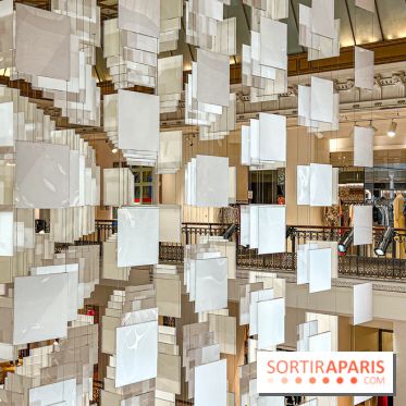 Aux Beaux Carrés, l'exposition de Daniel Buren au Bon Marché Rive Gauche  - image00060