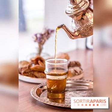 Maison Ambre Paris - restaurant, salon de thé et pâtisserie marocain  -  thé vert menthe