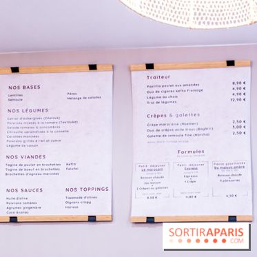 Maison Ambre Paris - restaurant, salon de thé et pâtisserie marocain  -  carte - menu