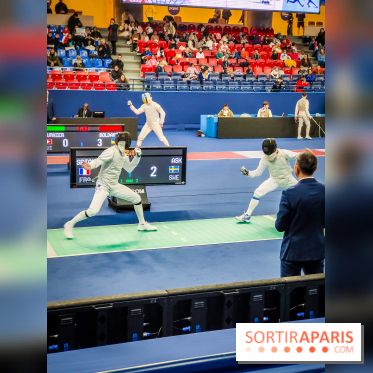 Coupe du monde de Fleuret 2024 - stade Pierre de Coubertin - Coupe du monde de Fleuret 2024 - stade Pierre de Coubertin - escrime