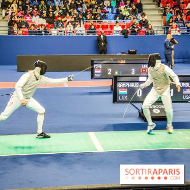 Coupe du monde de Fleuret 2024 - stade Pierre de Coubertin - Coupe du monde de Fleuret 2024 - stade Pierre de Coubertin - escrime