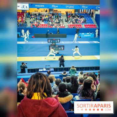 Coupe du monde de Fleuret 2024 - stade Pierre de Coubertin - Coupe du monde de Fleuret 2024 - stade Pierre de Coubertin - escrime