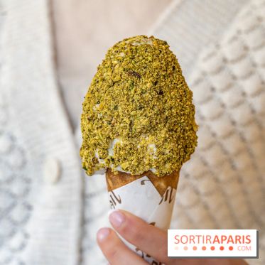 Maison Sibon Paris, la pâtisserie libanaise à la fois salon de thé et glacier -  glace