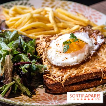 Le Bistrot des Fables -  croque monsieur