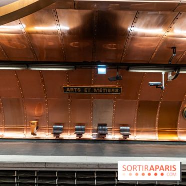 Station de métro Arts et Métiers - ligne 11