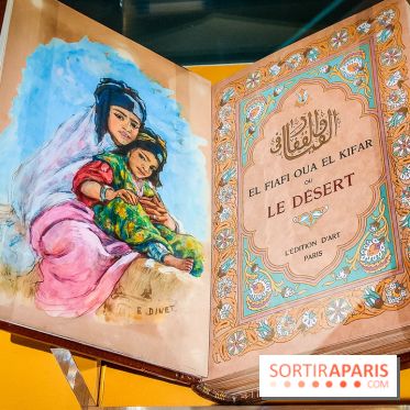 Etienne Dinet, passions algériennes : l'exposition qui nous fait voyager à l'IMA - photos - IMG20240129100824