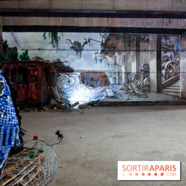 Les Extatiques dans les souterrains de Paris La Défense, nos photos