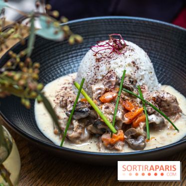 Les Chouettes restaurant  -  Blanquette de veau