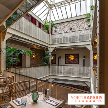 Les Chouettes restaurant  -  verrière