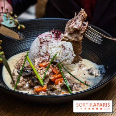 Les Chouettes restaurant  -  blanquette de veau