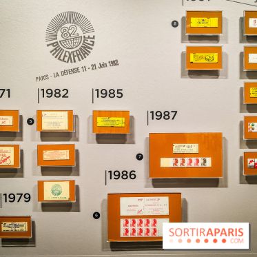 Carnets de timbres dans l'air du temps, l'exposition originale du musée de la Poste - nos photos - IMG20240130183940