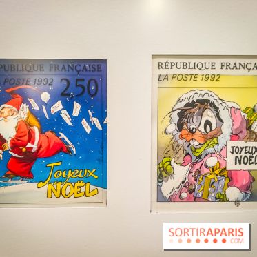 Carnets de timbres dans l'air du temps, l'exposition originale du musée de la Poste - nos photos - IMG20240130184013