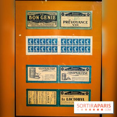 Carnets de timbres dans l'air du temps, l'exposition originale du musée de la Poste - nos photos - IMG20240130183512