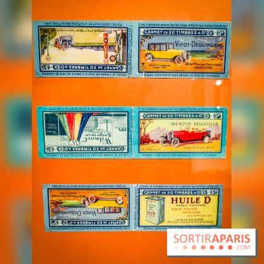 Carnets de timbres dans l'air du temps, l'exposition originale du musée de la Poste - nos photos - IMG20240130183909