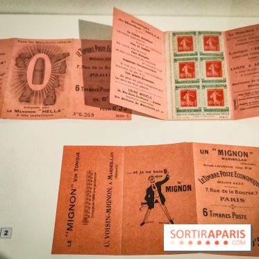 Carnets de timbres dans l'air du temps, l'exposition originale du musée de la Poste - nos photos - IMG20240130184546