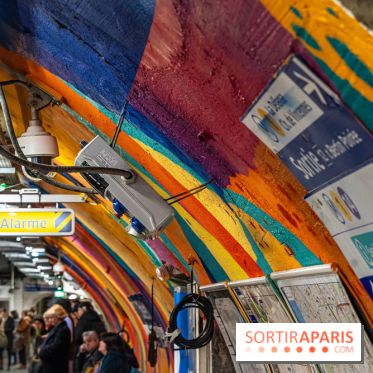 La station de Métro Châtelet re-décoré par des street-artistes -  A7C4408