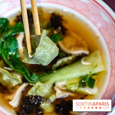 Nouilles Ban Ban restaurant  -  soupe de raviolis