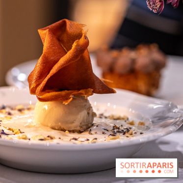 Marguerite 1606, restaurant du Domaine de la Reine Margot -  dessert