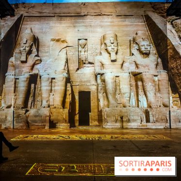 L'Egypte des Pharaons, de Khéops à Ramsès II : l'exposition immersive de l'Atelier des Lumières - IMG20240208100813