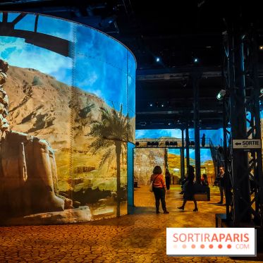 L'Egypte des Pharaons, de Khéops à Ramsès II : l'exposition immersive de l'Atelier des Lumières - IMG20240208101127