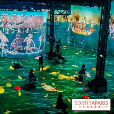 L'Egypte des Pharaons, de Khéops à Ramsès II : l'exposition immersive de l'Atelier des Lumières - IMG20240208095144
