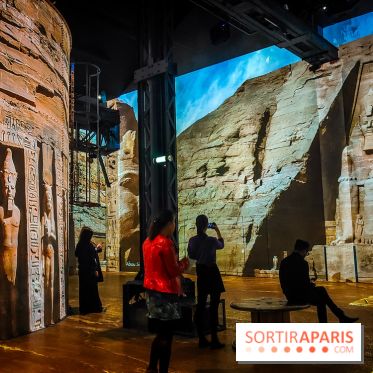 L'Egypte des Pharaons, de Khéops à Ramsès II : l'exposition immersive de l'Atelier des Lumières - IMG20240208100820