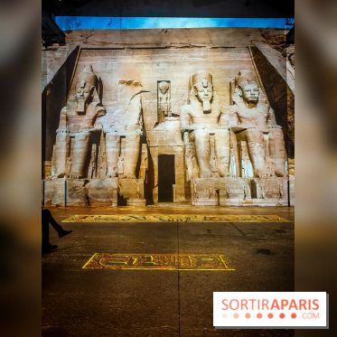 L'Egypte des Pharaons, de Khéops à Ramsès II : l'exposition immersive de l'Atelier des Lumières - IMG20240208100817