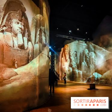 L'Egypte des Pharaons, de Khéops à Ramsès II : l'exposition immersive de l'Atelier des Lumières - IMG20240208094549