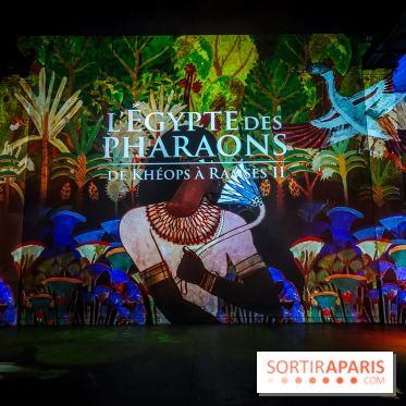 L'Egypte des Pharaons, de Khéops à Ramsès II : l'exposition immersive de l'Atelier des Lumières - IMG20240208103851