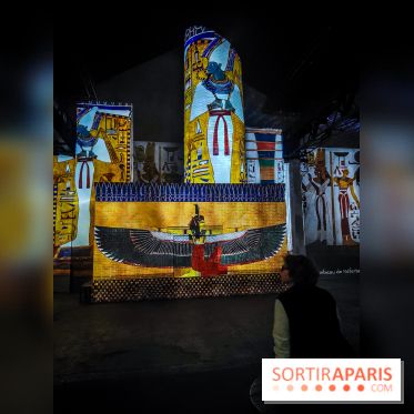 L'Egypte des Pharaons, de Khéops à Ramsès II : l'exposition immersive de l'Atelier des Lumières - IMG20240208101541