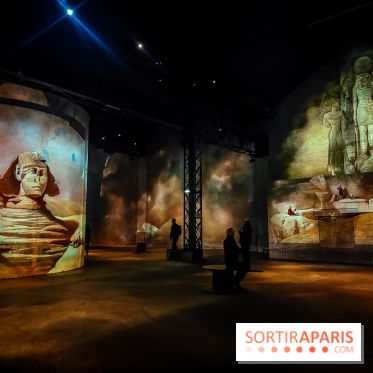 L'Egypte des Pharaons, de Khéops à Ramsès II : l'exposition immersive de l'Atelier des Lumières - IMG20240208094533