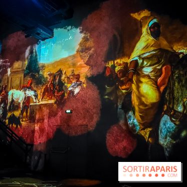Les Orientalistes, l'exposition de l'Atelier des Lumières qui nous fait voyager en Orient - photos - IMG20240208102219