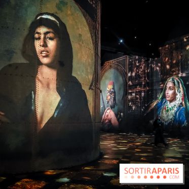 Les Orientalistes, l'exposition de l'Atelier des Lumières qui nous fait voyager en Orient - photos - IMG20240208102408