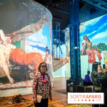 Les Orientalistes, l'exposition de l'Atelier des Lumières qui nous fait voyager en Orient - photos - IMG20240208102256