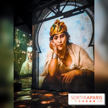 Les Orientalistes, l'exposition de l'Atelier des Lumières qui nous fait voyager en Orient - photos - IMG20240208102417