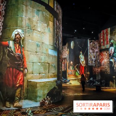 Les Orientalistes, l'exposition de l'Atelier des Lumières qui nous fait voyager en Orient - photos - IMG20240208102354