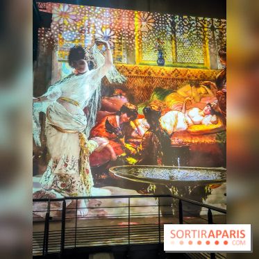 Les Orientalistes, l'exposition de l'Atelier des Lumières qui nous fait voyager en Orient - photos - IMG20240208103137