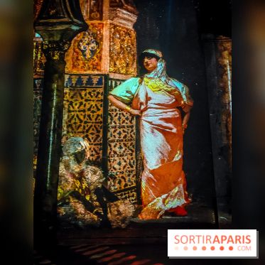 Les Orientalistes, l'exposition de l'Atelier des Lumières qui nous fait voyager en Orient - photos - IMG20240208103209