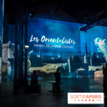 Les Orientalistes, l'exposition de l'Atelier des Lumières qui nous fait voyager en Orient - photos - IMG20240208102239