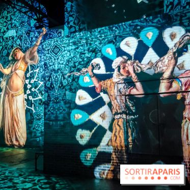 Les Orientalistes, l'exposition de l'Atelier des Lumières qui nous fait voyager en Orient - photos - IMG20240208102516