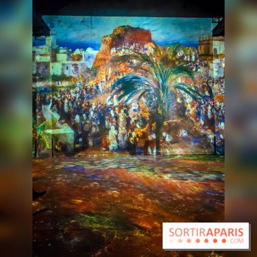 Les Orientalistes, l'exposition de l'Atelier des Lumières qui nous fait voyager en Orient - photos - IMG20240208102623