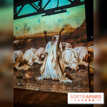 Les Orientalistes, l'exposition de l'Atelier des Lumières qui nous fait voyager en Orient - photos - IMG20240208102933