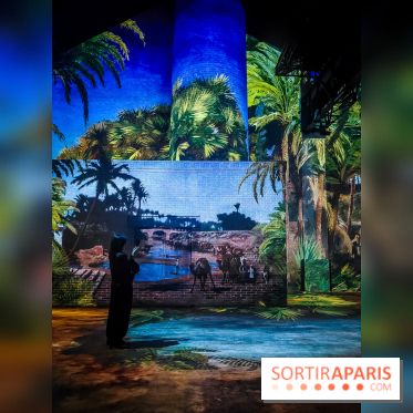 Les Orientalistes, l'exposition de l'Atelier des Lumières qui nous fait voyager en Orient - photos - IMG20240208102948