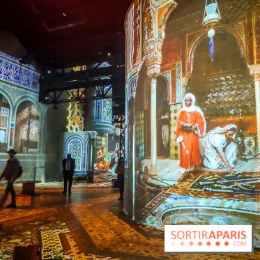 Les Orientalistes, l'exposition de l'Atelier des Lumières qui nous fait voyager en Orient - photos - IMG20240208102724