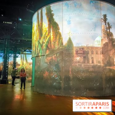 Les Orientalistes, l'exposition de l'Atelier des Lumières qui nous fait voyager en Orient - photos - IMG20240208102800