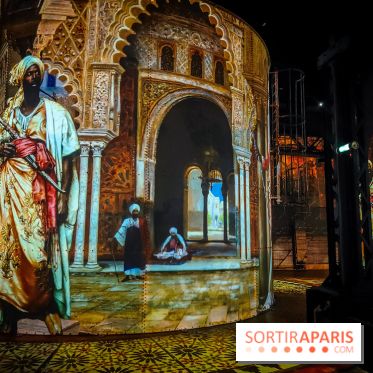Les Orientalistes, l'exposition de l'Atelier des Lumières qui nous fait voyager en Orient - photos - IMG20240208102659